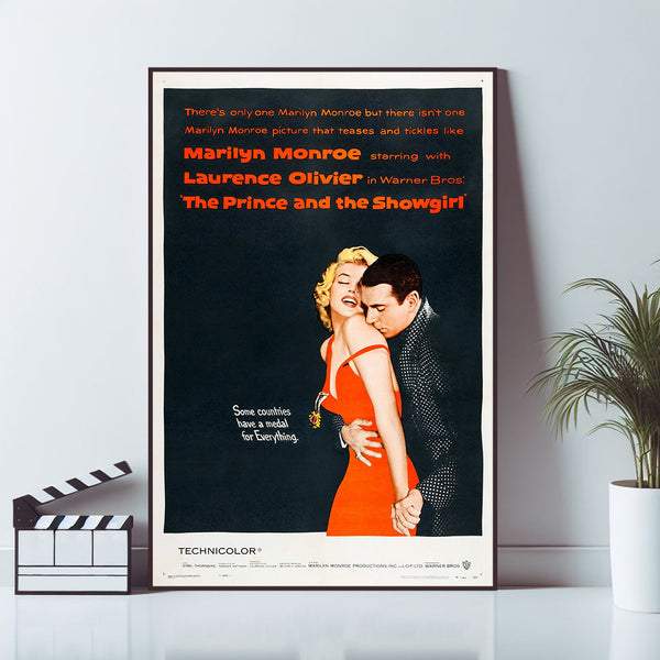 The Prince and the Showgirl, Movie Poster, Wall Art Prints, Canvas Material Gift, Keepsake, Home Decor, Live Room Wall Art 1692893691