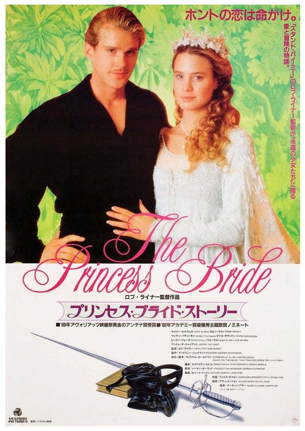 The Princess Bride Japanese Alternative Film Movie Print Wall Art Poster 1562180446