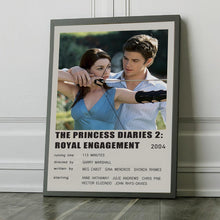 The Princess Diaries 2 Royal Engagement (2004) Movie Poster Canvas Poster Minimalist Poster Art Print Gifts for Lover Mural Painting 1762712547