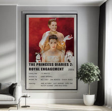 The Princess Diaries 2 Royal Engagement (2004) Movie Poster Canvas Poster Minimalist Poster Art Print Gifts for Lover Mural Painting 1762712547