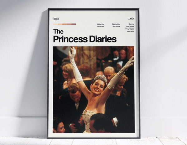 The Princess Diaries Movie Poster, The Princess Diaries Wall Decor, The Princess Diaries Poster Print, Vintage Retro Art Print 1480252136
