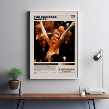 The Princess Diaries, Garry Marshall, Minimalist Movie Poster