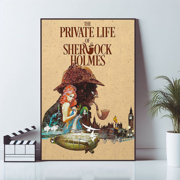 The Private Life of Sherlock Holmes, Movie Poster, Art poster, Wall Art Prints, Canvas Material Gift, Keepsake, Home Decor 1607605887