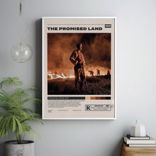 The Promised Land, Nikolaj Arcel, Retro Movie Minimalist Movie Poster, Vintage Retro Art