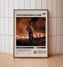 The Promised Land, Nikolaj Arcel, Retro Movie Minimalist Movie Poster, Vintage Retro Art