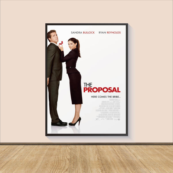 The Proposal (2009) Movie Poster Print, Canvas Wall Art,  Home Decor, Movie Art, Gifts for HimHer, Movie Print, Art Print, Film Art Poster 1587474616