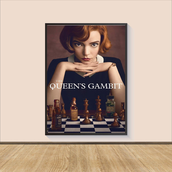 The Queen'S Gambit Movie Poster Print, Canvas Wall Art,  Home Decor, Movie Art, Gifts for HimHer, Movie Print, Art Print, Film Art Poster 1574818948