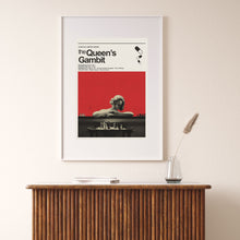 The Queen's Gambit Mid Century Movie Poster  Film Posters  Minimalist Movie Poster    Wall Art Poster 962220956