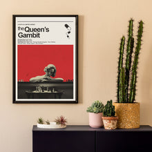 The Queen's Gambit Mid Century Movie Poster  Film Posters  Minimalist Movie Poster    Wall Art Poster 962220956
