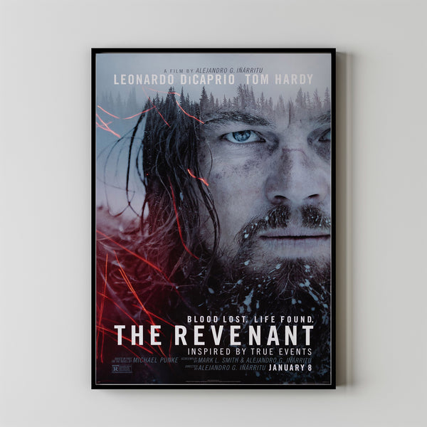 The Revenant Movie Poster Print, Canvas Wall Art, Room Decor, Movie Art
