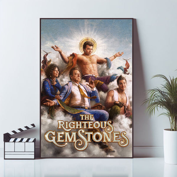 The Righteous Gemstones, Movie Poster, Wall Art Prints, Art Poster, Canvas Material Gift, Keepsake, Home Decor, Live Room Wall Art 1591852693