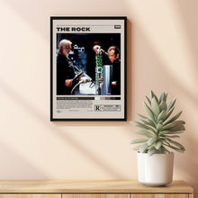 The Rock Poster, Michael Bay, Minimalist Movie Poster