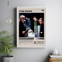 The Rock Poster, Michael Bay, Minimalist Movie Poster