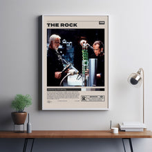 The Rock Poster, Michael Bay, Minimalist Movie Poster