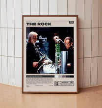 The Rock Poster, Michael Bay, Minimalist Movie Poster