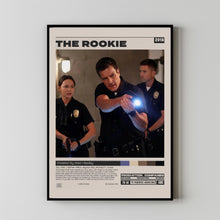The Rookie Poster, Alexi Hawley, Minimalist Tv Series, Tv Series Poster
