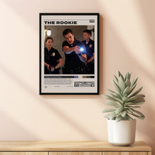 The Rookie Poster, Alexi Hawley, Minimalist Tv Series, Tv Series Poster