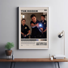 The Rookie Poster, Alexi Hawley, Minimalist Tv Series, Tv Series Poster