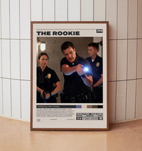 The Rookie Poster, Alexi Hawley, Minimalist Tv Series, Tv Series Poster