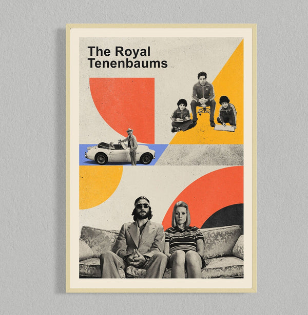 The Royal Tenenbaums Mid Century Movie Poster  Minimalist Movie Poster  Printable Wall Art Poster  Film Posters  Download 1140315491