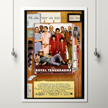 The Royal Tenenbaums Movie Poster Print, Canvas Wall Art, Room Decor, Movie Art
