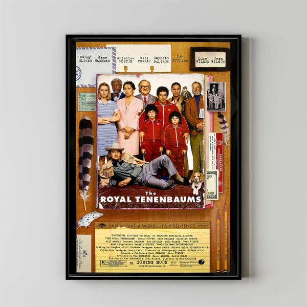The Royal Tenenbaums Movie Poster Print, Canvas Wall Art, Room Decor, Movie Art