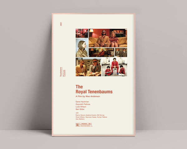 The Royal Tenenbaums Poster, Wes Anderson Movie, Gwyneth Paltrow, Luke Wilson, Owen Wilson, Bill Murray, Ben Stiller, Moonrise Kingdom 797618506
