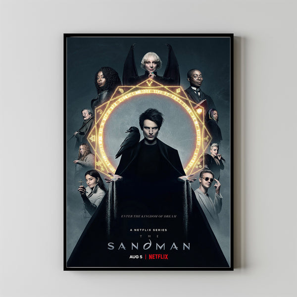 The Sandman Season 1 Movie Poster 2023 FilmRoom Decor Wall ArtPoster GiftCanvas prints 2