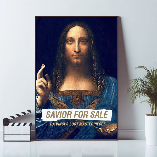 The Savior for Sale, Movie Poster, Wall Art Prints, Canvas Material Gift, Keepsake, Home Decor, Live Room Wall Art 1591917614