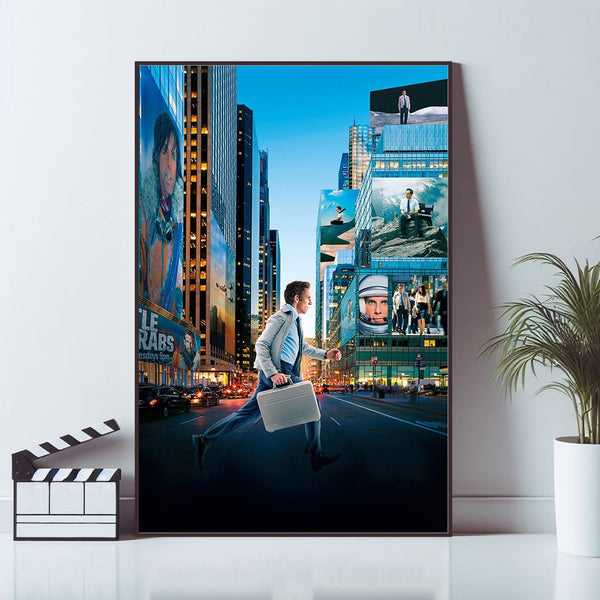 The Secret Life of Walter Mitty, Movie Poster, Wall Art Prints, Canvas Material Gift, Keepsake, Home Decor, Live Room Wall Art 1605257793
