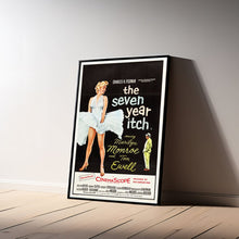 The Seven Year Itch, Movie Poster, Retor Movie Poster, High Quality Reproduction, Canvas Material Gift, Home Decor, Live Room Wall Art 1582251740