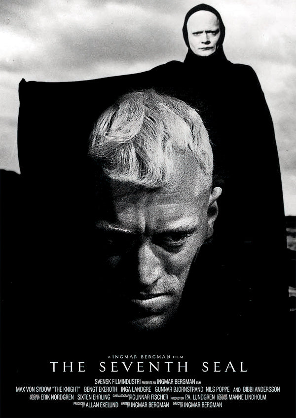 The Seventh Seal - Film Movie Print Wall Art Poster 1579423309