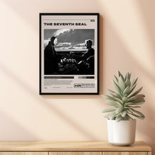 The Seventh Seal, Ingmar Bergman, Minimalist Movie Poster