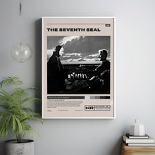 The Seventh Seal, Ingmar Bergman, Minimalist Movie Poster