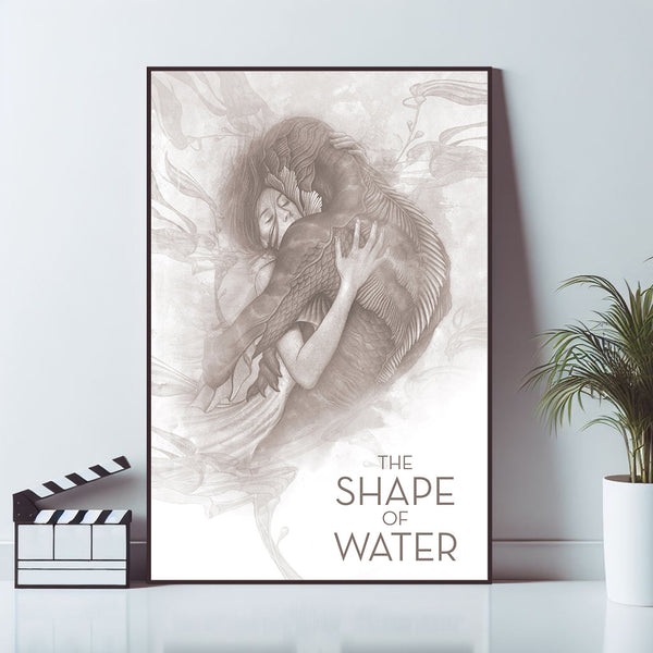 The Shape of Water, Movie Poster, Wall Art Prints, Art Poster, Canvas Material Gift, Keepsake, Home Decor, Live Room Wall Art 1689775673