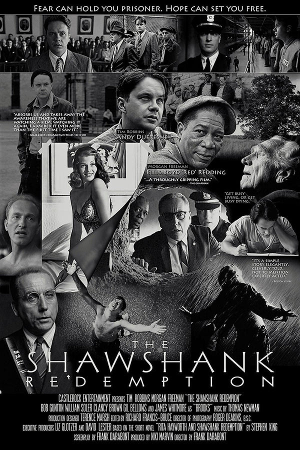 The Shawshank Redemption Alternative Film Movie Print Wall Art Poster 1566702228