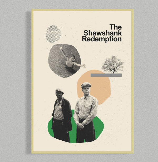 The Shawshank Redemption Mid Century Movie Poster  Film Posters  Minimalist Movie Poster    Wall Art Poster 1098426925