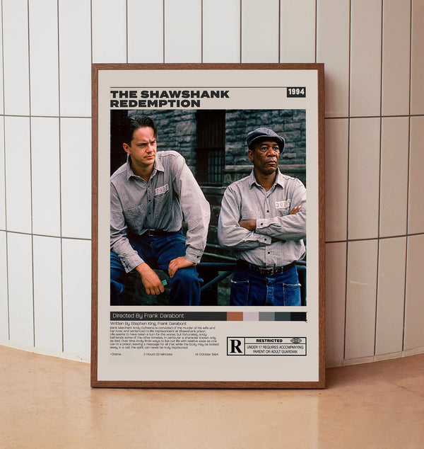 The Shawshank Redemption, Frank Darabont, Minimalist Movie Poster