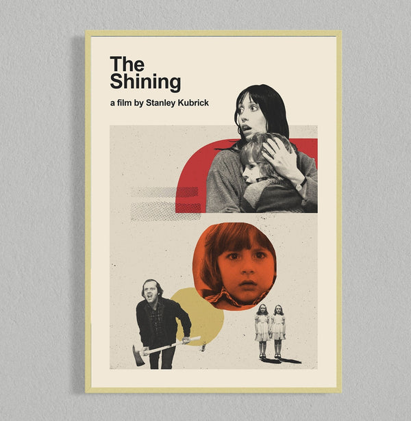 The Shining Mid Century Movie Poster  Film Posters  Minimalist Movie Poster    Wall Art Poster 1084495984