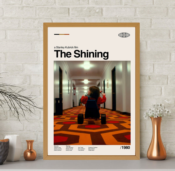 The Shining Movie Poster, The Shining Poster, Retro Movie Poster, Vintage Poster, Retro Poster, Minimalist Art, Midcentury Art, Wall Decor