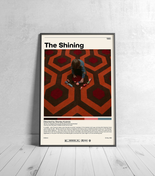 The Shining  Stanley Kubrick, Stephen King Minimalist Movie Poster, Vintage Retro Art Print, Custom Poster, Wall Art Print, Home De 994859562