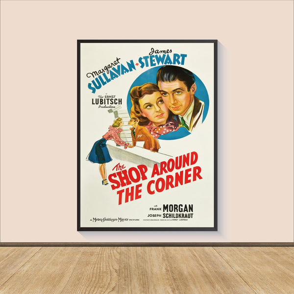 The Shop Around the Corner Movie Poster Print, Canvas Wall Art, Room Decor, Movie Art, Gifts for HimHer, Wall Art Print 1570552411