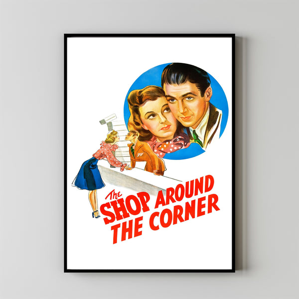 The Shop Around the Corner (1940) Poster Art Print Movie Posters Gift for Movie lovers