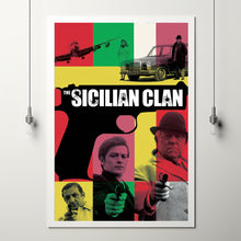 The Sicilian Clan Alternative Film Movie Print Wall Art Poster