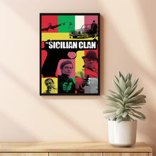The Sicilian Clan Alternative Film Movie Print Wall Art Poster