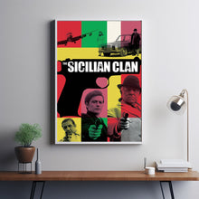 The Sicilian Clan Alternative Film Movie Print Wall Art Poster