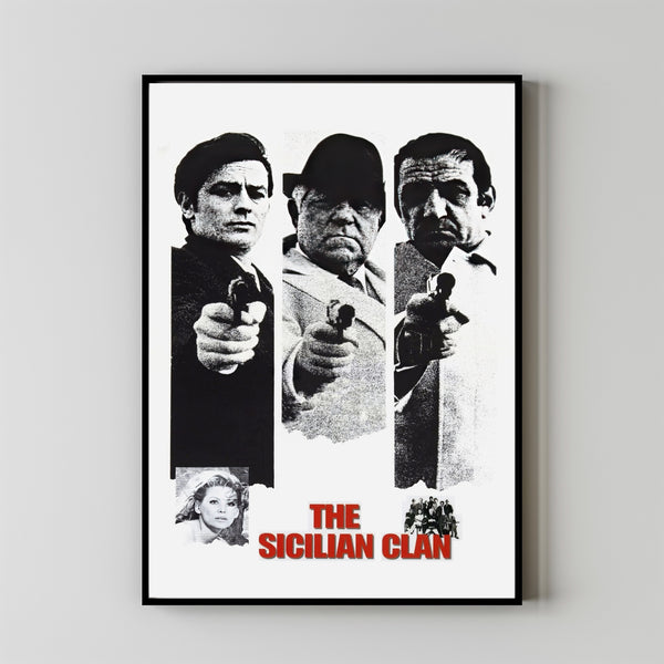 The Sicilian Clan Alternative Film Movie Print Wall Art Poster 1