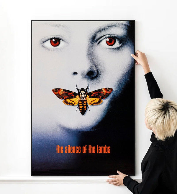 The Silence of the Lambs Movie Poster High Quality Print Photo Wall Art Canvas Cloth Multi size 1500322801