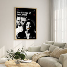 The Silence of the Lambs Movie Poster  Minimalist  Midcentury Poster  Wall Art Print  Retro Movie Poster 1719090576