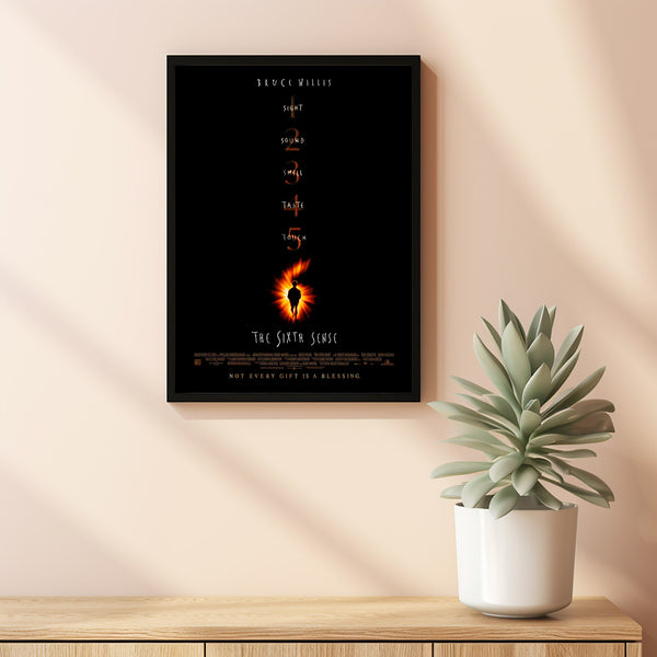 The Sixth Sense Poster Art Print Movie Posters Gift for Movie lovers